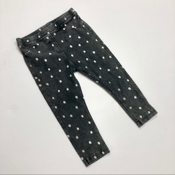 dark grey baby leggings